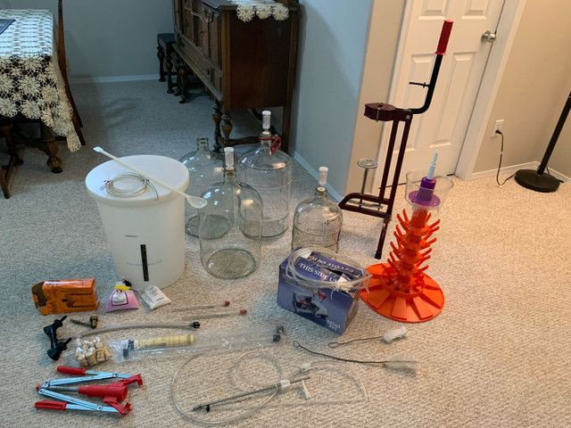 Wine making equipment  in Hobbies & Crafts in Strathcona County