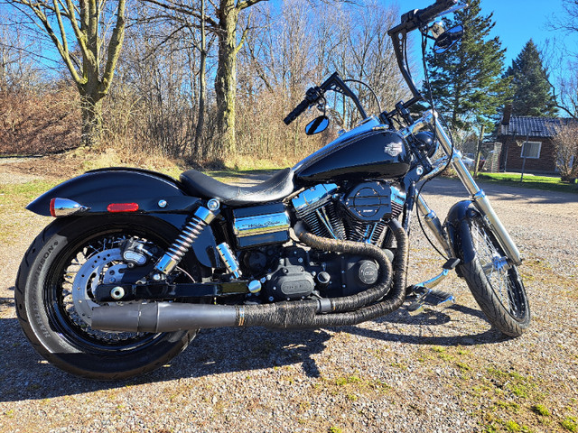2012 Harley Davidson Wide glide in Street, Cruisers & Choppers in Hamilton