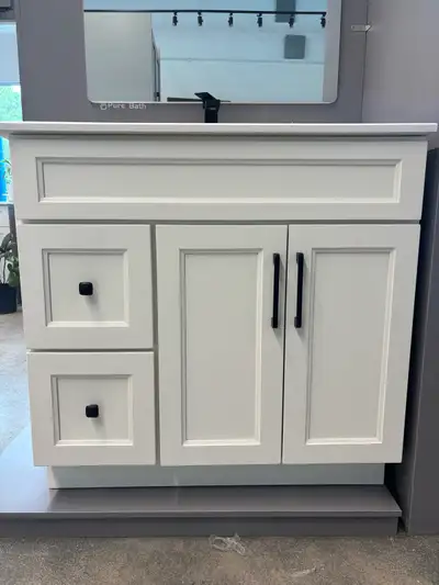 36″ Bathroom Vanity Solidwood with Countertop, View more