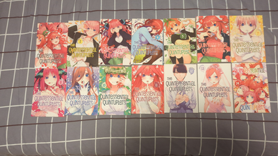 Quintessential Quintuplets Manga 1-14 Full Series, View more