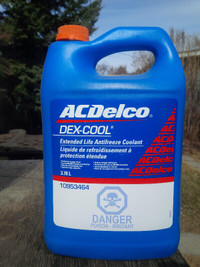 AC DELCO DEX-COOL - 3.78 l - NEW - SEALED