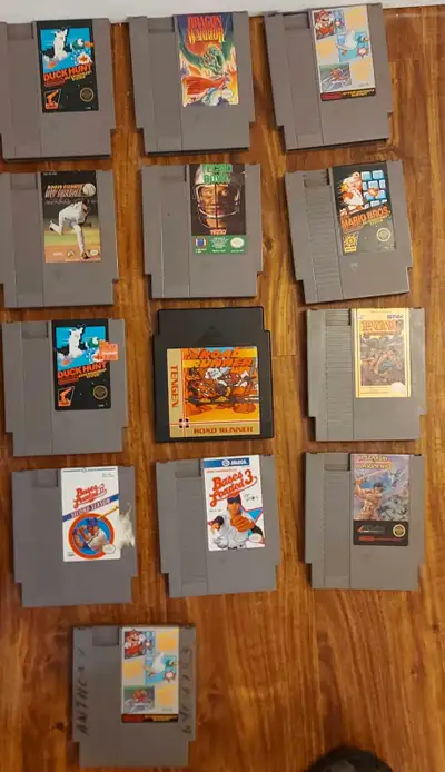 17 NES Nintendo Games cash pickup Newmarket see photos for game , View more