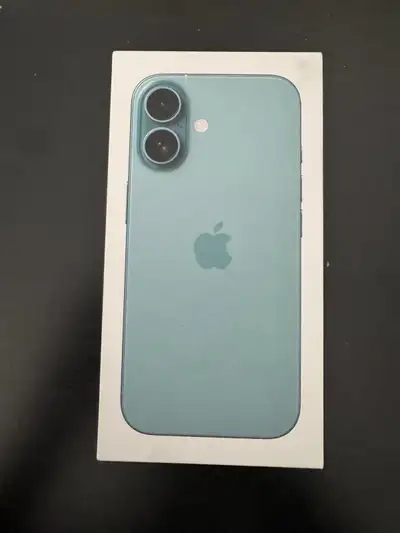 Brand new still inside the box. Apple iPhone 16 128gb. $1000 No low ballers please