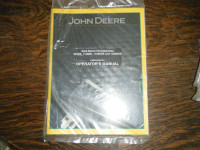 John Deere 924, 1128, 1332  Snowblowers Operator Manual