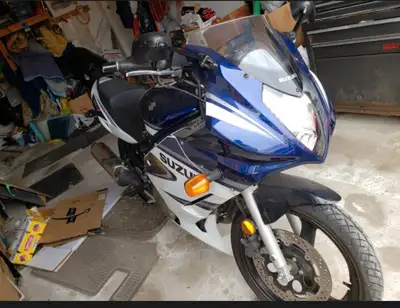 Great condition, only 7K kilometers. 500CC