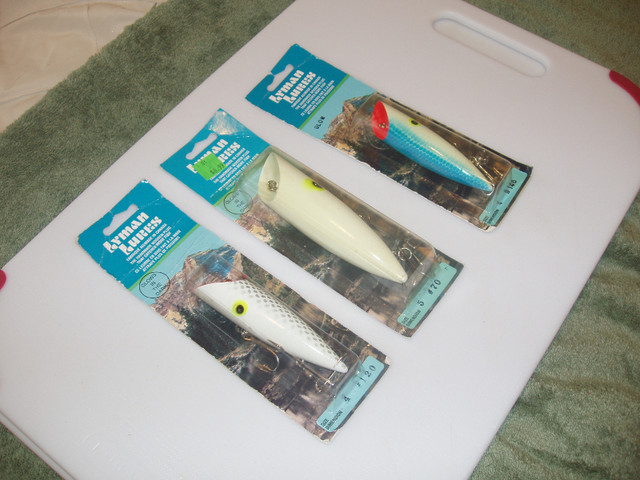 NEW LYMAN LURES 4" & 5" ORIGINAL PAINTED EYE GLOW in Fishing, Camping & Outdoors in Owen Sound - Image 3