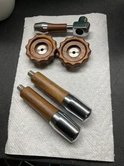 Rocket Espresso wood accessory kit - walnut, View more