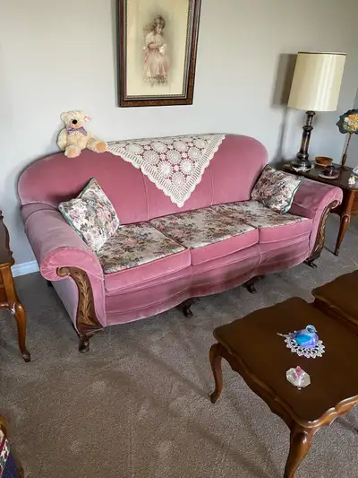 1980-70年代　vintage single sofa vintage couch in Furniture in Calgary | Kijiji Marketplaces