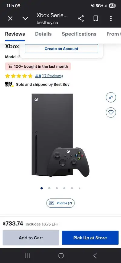 Xbox série x 1to, View more