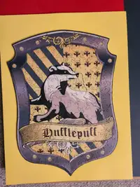 Harry Potter - Hufflepuff wood puzzle
