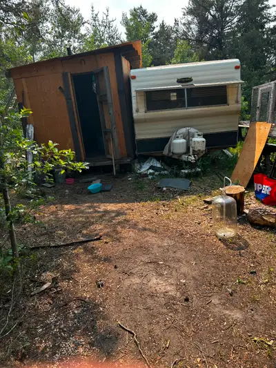 I have a Kustom Coach 19 foot camper, and an addition that has no windows, it has to be shingled yet...