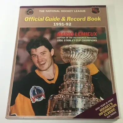 VTG HOCKEY / FOOTBALL MAGAZINES 1985 - 1992 BOOKS LOT OF 9 EUC, View more