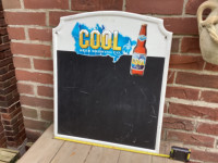 Vintage COOL BEER BREWING CO. tin sign !