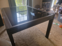 Transforming Smoked Glass Dining Table