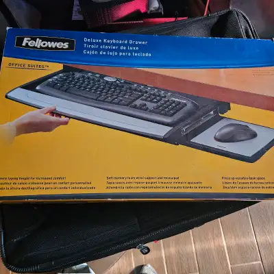 Deluxe keyboard drawer, View more
