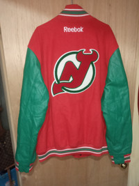 New Jersey Devils Reebok jacket size 2xl used in good condition