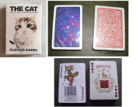 Playing cards / Deck of Cards (4 sets in total)