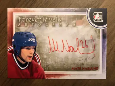 Cartes de hockey signées - signed hockey cards (autograph), View more