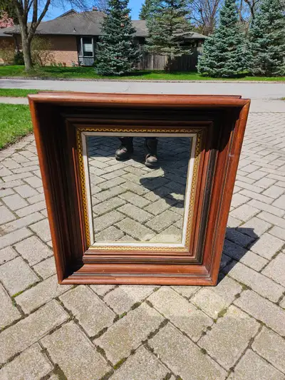 Decorative Wood Framed Mirror | Entryway / Hallway / Bedroom, View more