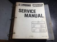 Mercury & Mariner 45, 50, 60 & 70 HP 3 & 4 Cyl Service Manual