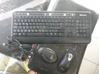 Ordinateur,Clavier ordinateur Microsoft Sans Fil avec souris