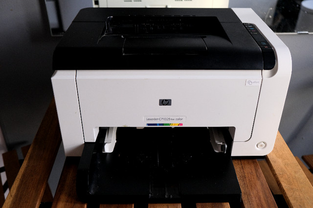 Imprimante WI-FI laser couleur HP LaserJet Pro CP1025nw | Printers,  Scanners & Fax | City of Montréal | Kijiji