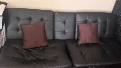 Black Couch / futon, View more
