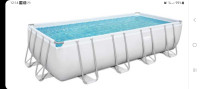 18 x9 x 52" above the ground pool $750, steel frame
