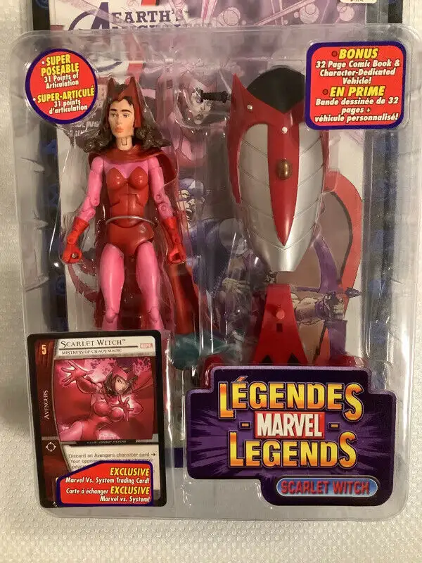 MARVEL LEGENDS ACTION FIGURES WITH COMIC, COLLECTABLE TOYS AD#2 in Toys & Games in Bedford - Image 4
