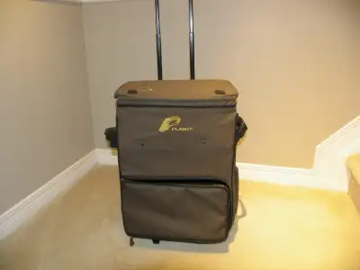 With Telescoping Handle, Multi-Compartment Organizer