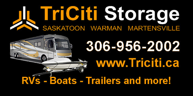 RV, trailer and boat storage Warman Martensville Saskatoon in Storage & Parking for Rent in Saskatoon