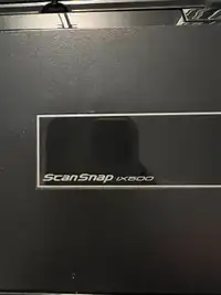 Fujitsu Desk scanner (Scansnap ix500)