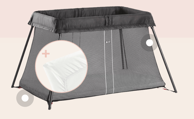 Baby Bjorn – Travel Crib Light / Play yard – black in Cribs in City of Toronto - Image 2