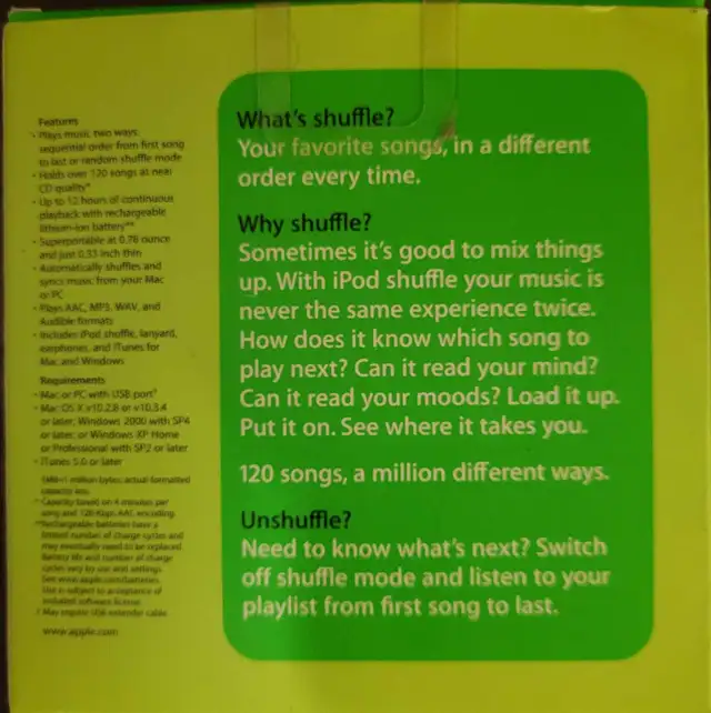 ipod shuffle 1st gen435641752004874245
