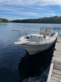 24ft well craft with trailer 