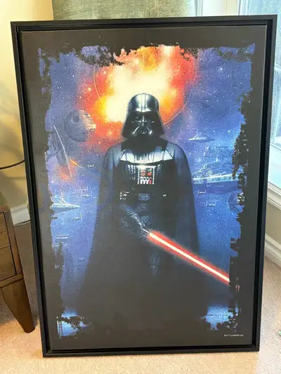 Selling my Lucasart Artissmo large print fine art. It’s in mint condition, and looks awesome. It’s 3...