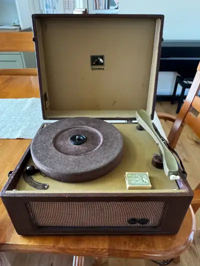 Vintage RCA Victrola Record Player VE-53-M, View more