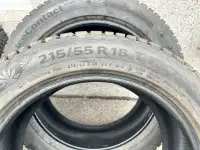 Continental winter tires 