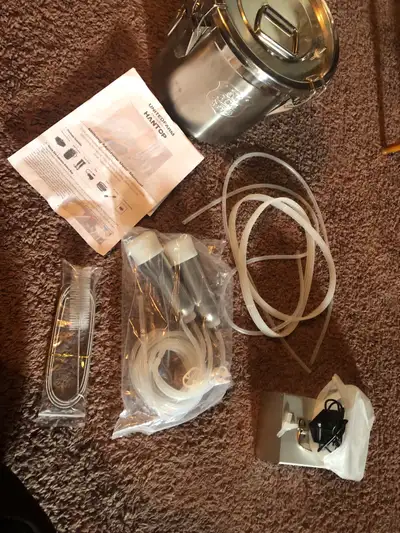 Brand new milking machine