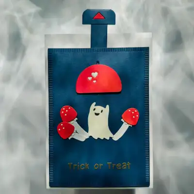 Halloween card, View more