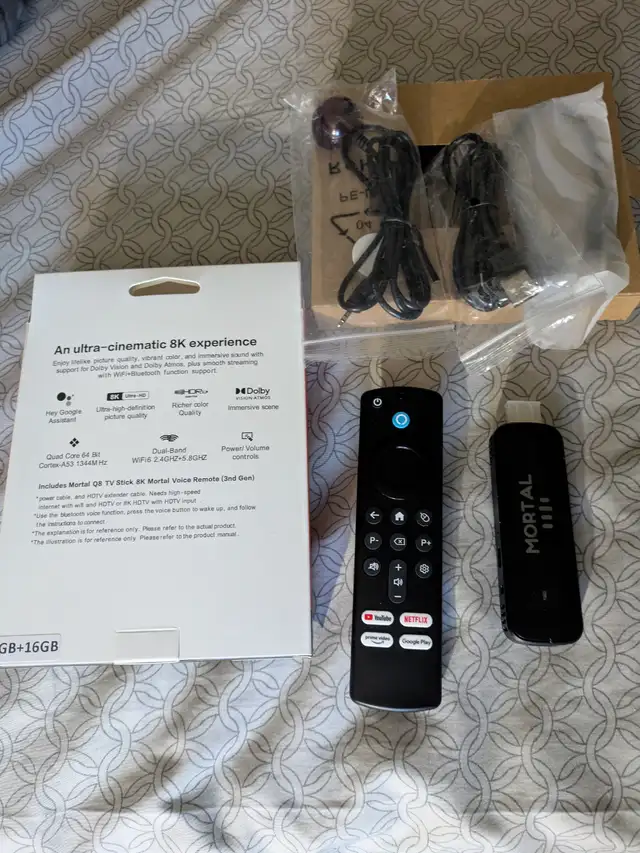 Q8 Mortal TV Stick  Android 14.0 Allwinner H313 in TVs in Belleville - Image 6