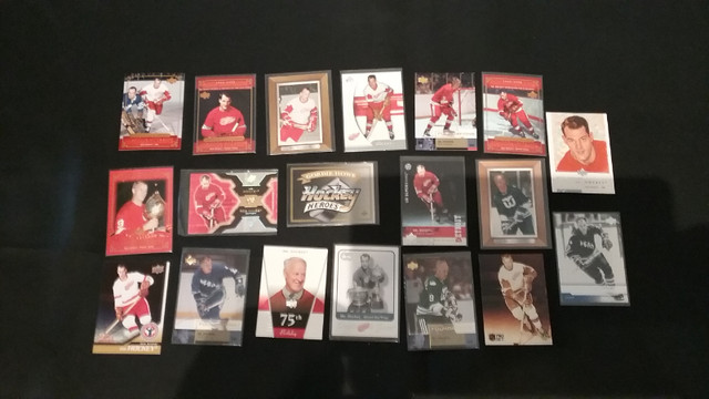 19 Mint Gordie Howe Cards in Arts & Collectibles in Cambridge