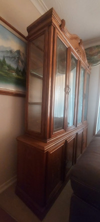 Cabinet and table