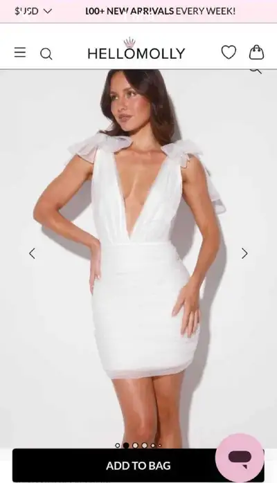 White dress, View more