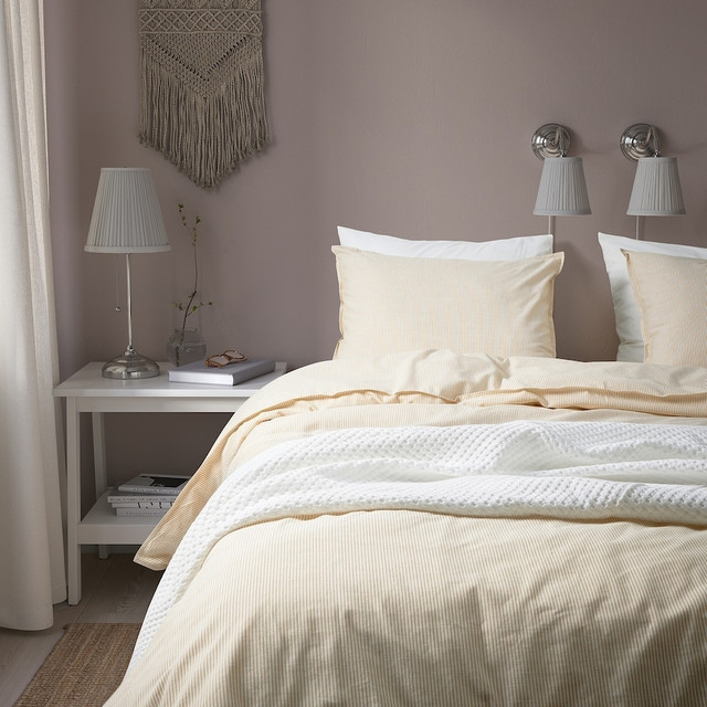 IKEA King-size Duvet Bed Cover + Pillow cases in Bedding in Saint John