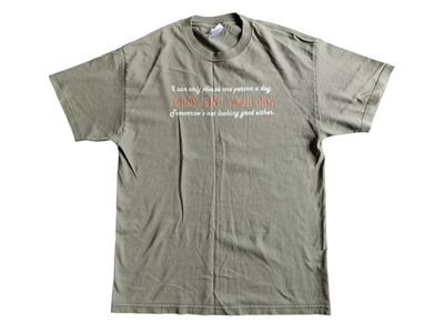 NEW Men's Vintage Mecca Funny T-Shirt Olive Green Size Large, View more
