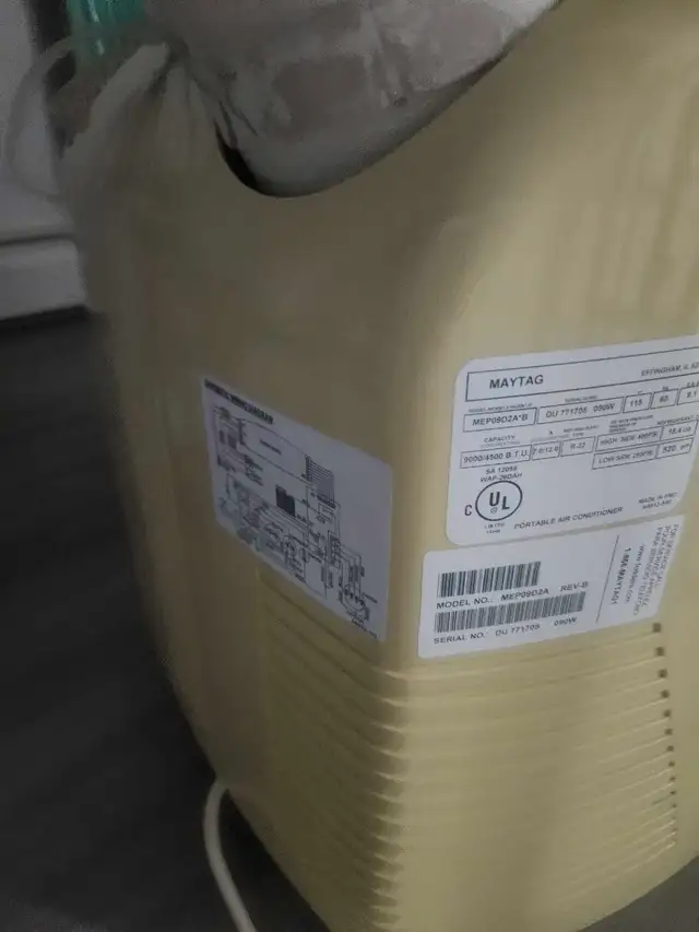 Maytag Portable Air Conditioner in Heating, Cooling & Air in Edmonton - Image 5
