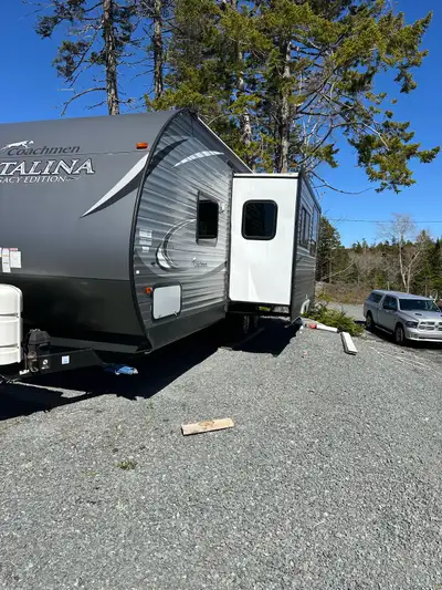 Excellent condition trailer. Used sparingly at lake lot while building our house. New MVI and tires....