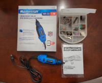 Mastercraft 1.5A Corded Rotary Tool Kit