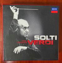 16 CDs Georg Solti Conducts VERDI box set Aida, La Traviata more